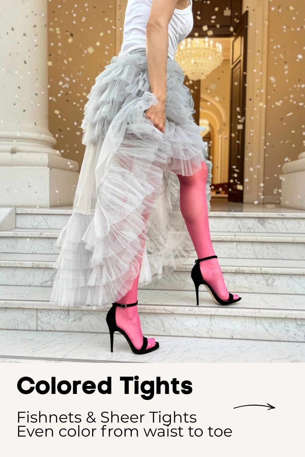 Ohdita colored tights - fishnets and sheer colored tights