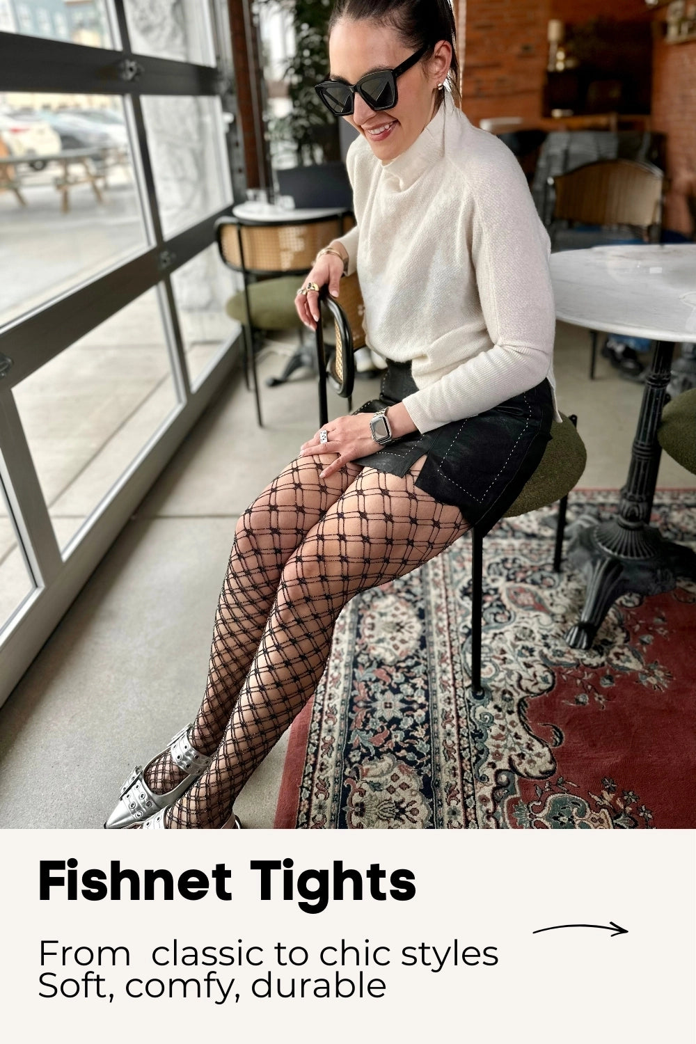 Ohdita fishnet tights - from classic to chic styles. Soft, comfy, durable
