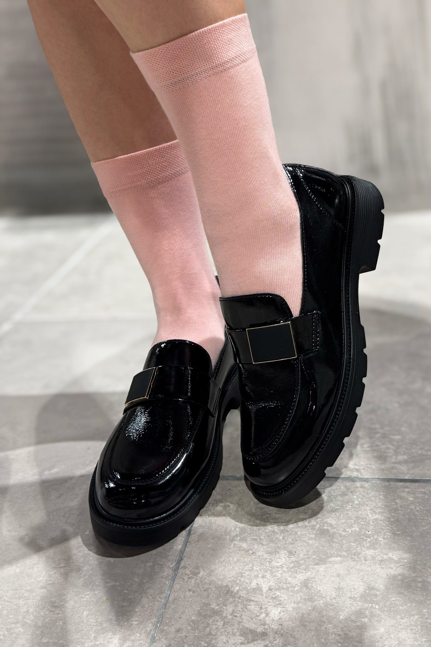 pink socks, womens cotton crew socks