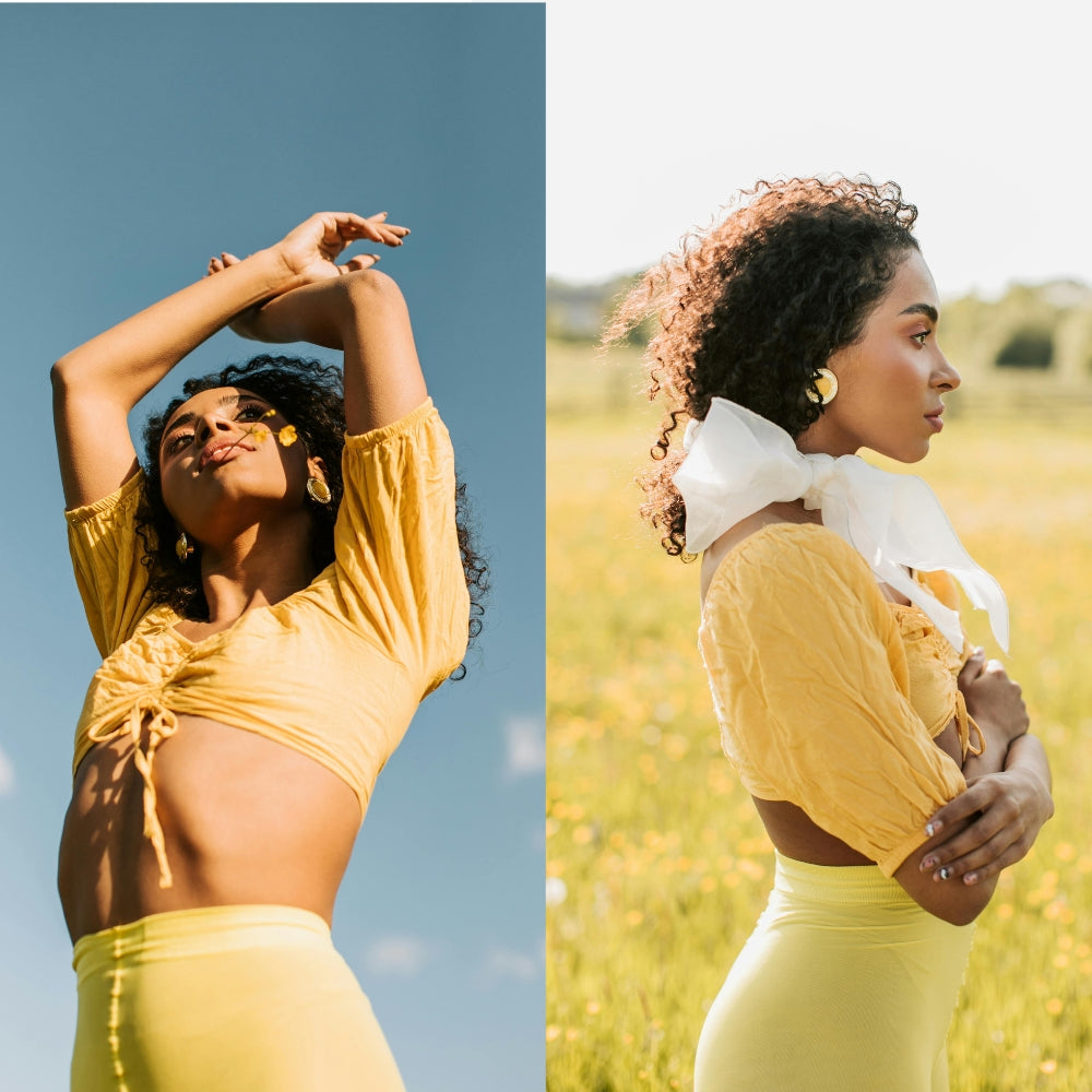 The Refined Return of Sheer Colored Tights
