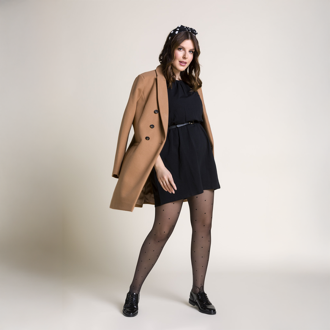 how to style plus size tights