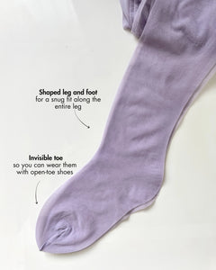 purple tights for women, lavender tights, colored tights