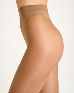 Tan Brown Sheer to waist pantyhose for women